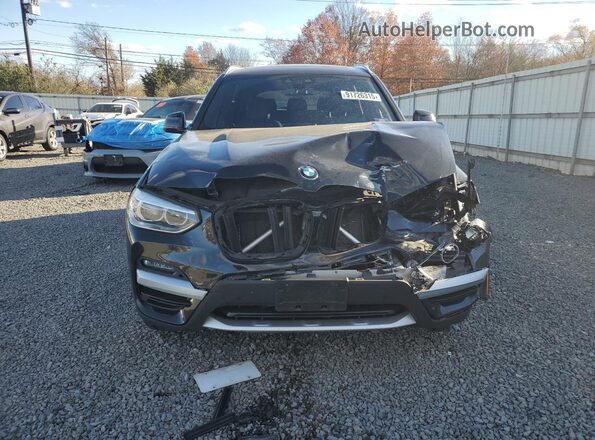 5UXTY5C09LLT37590 2020 BMW X3 Черный Вид спереди