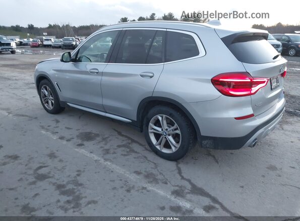 5UXTY5C09M9E17053 2021 BMW X3 Silver Задня ліва чверть