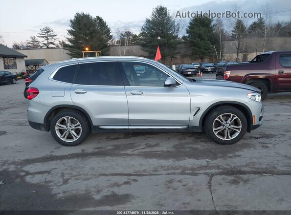 5UXTY5C09M9E17053 2021 BMW X3 Silver Вид щитка приладів