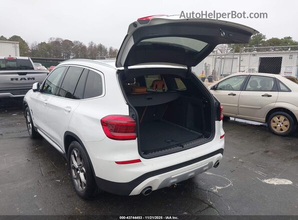 5UXTY5C09M9F37502 2021 BMW X3 White Задня ліва чверть