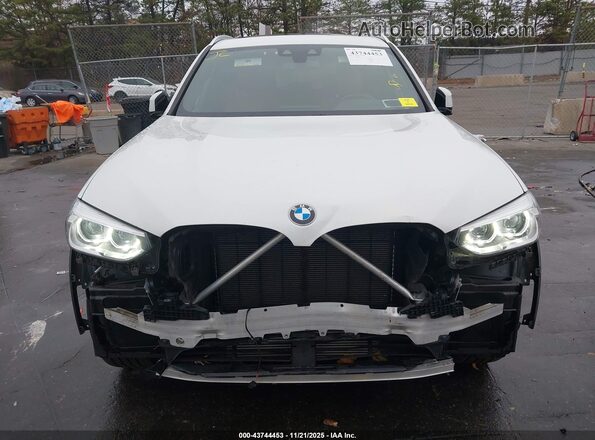 5UXTY5C09M9F37502 2021 BMW X3 White Вид щитка приладів