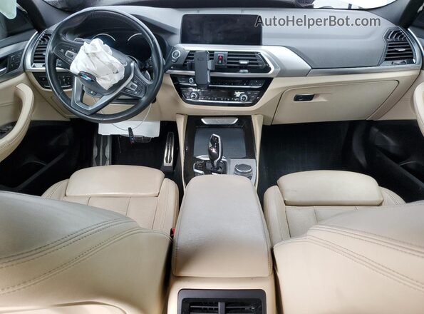 5UXUJ3C50KLG54894 2019 BMW X4 Белый Вид панели приборов