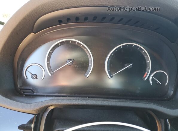5UXWX7C54H0U41307 2017 BMW X3 Black Widok zestawu wskaźników