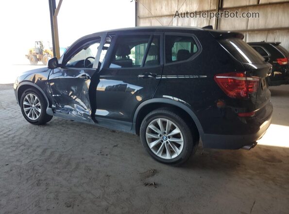 5UXWZ7C30H0V88958 2017 BMW X3 Black Trasero izquierdo