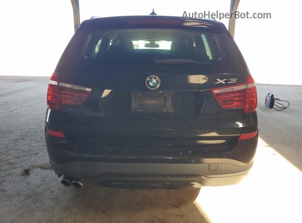 5UXWZ7C30H0V88958 2017 BMW X3 Black Vista trasera