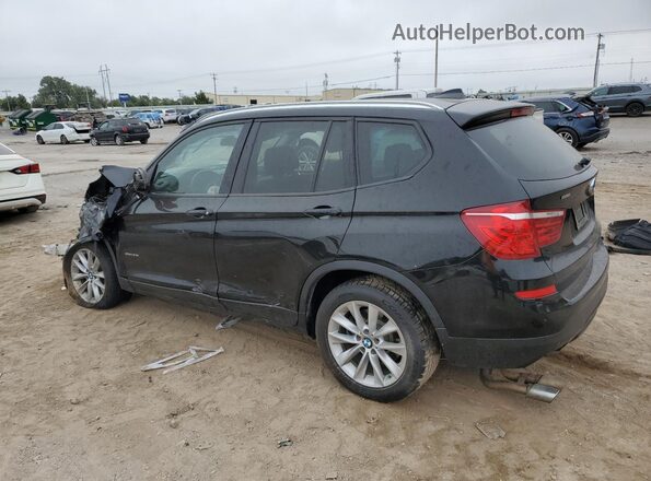 5UXWZ7C32H0X42246 2017 BMW X3 Black Trasero izquierdo