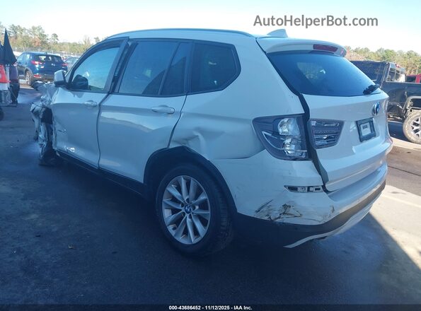 5UXWZ7C36H0V89029 2017 BMW X3 White 