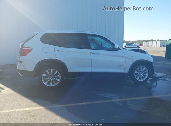 5UXWZ7C36H0V89029 2017 BMW X3 White 