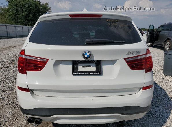5UXWZ7C52G0R31995 2016 BMW X3 Белый Вид сзади