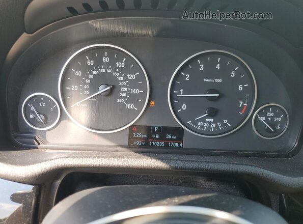 5UXWZ7C52G0R31995 2016 BMW X3 Белый Вид щитка приборов