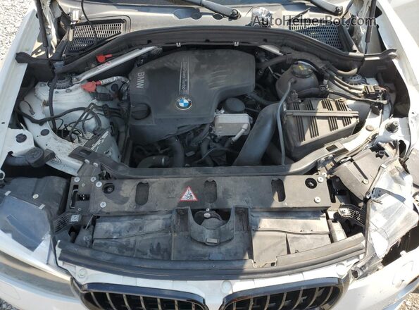 5UXWZ7C52G0R31995 2016 BMW X3 Белый Вид подкапотного пространства