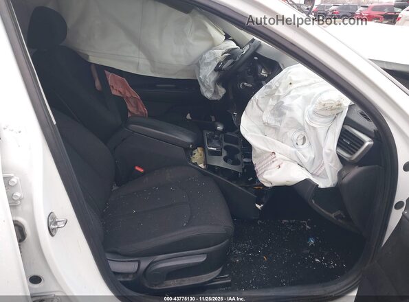 5XXGT4L33KG307828 2019 KIA OPTIMA White Вид салону спереду