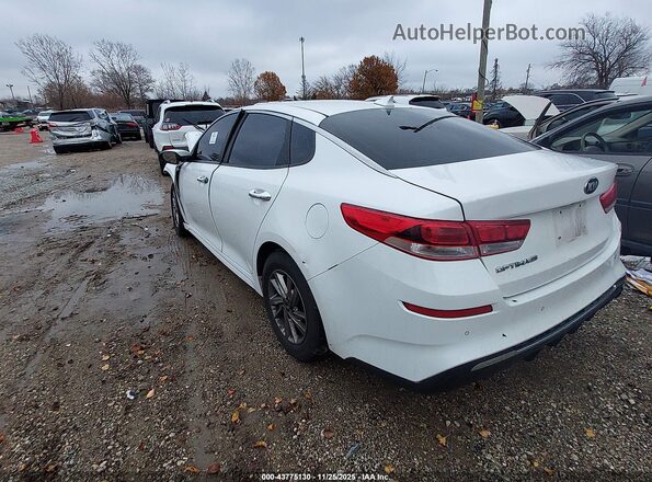 5XXGT4L33KG307828 2019 KIA OPTIMA White Задня ліва чверть