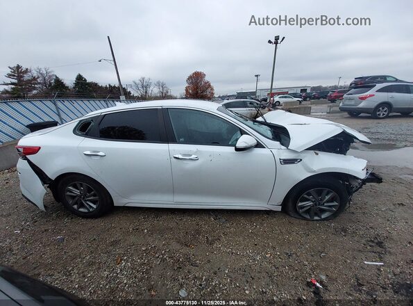 5XXGT4L33KG307828 2019 KIA OPTIMA White Вид задньої частини салону