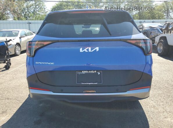 5XYK33DF6TG347413 2026 KIA SPORTAGE Blue Widok z tyłu