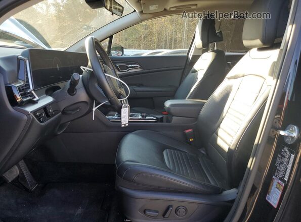 5XYK53AF9PG012246 2023 KIA SPORTAGE Black წინა სალონის ხედი