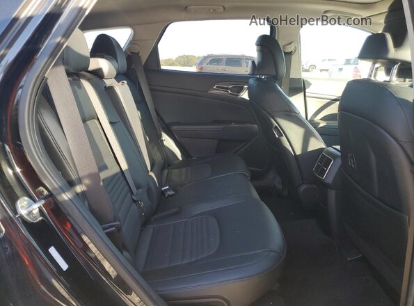 5XYK53AF9PG012246 2023 KIA SPORTAGE Black უკანა სალონის ხედი
