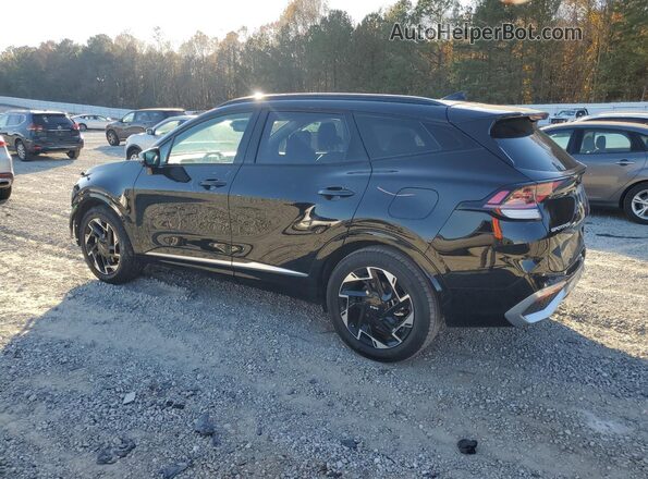 5XYK53AF9PG012246 2023 KIA SPORTAGE Black უკანა მარცხენა