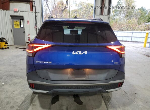 5XYK6CDF3RG161893 2024 KIA SPORTAGE Blue Հետևի տեսք