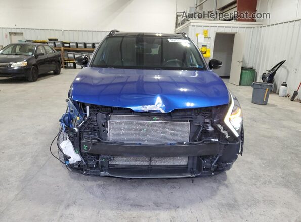 5XYK6CDF3RG161893 2024 KIA SPORTAGE Blue Դիմացի տեսք