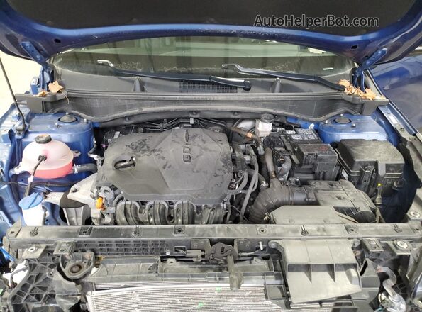 5XYK6CDF3RG161893 2024 KIA SPORTAGE Blue Շարժիչի բաժամունքի տեսք
