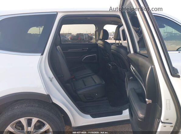 5XYP24HC2LG070063 2020 KIA TELLURIDE White VIN კოდის სტიკერის ხედი
