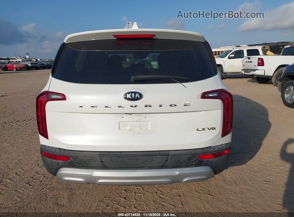 5XYP24HC2LG070063 2020 KIA TELLURIDE White 