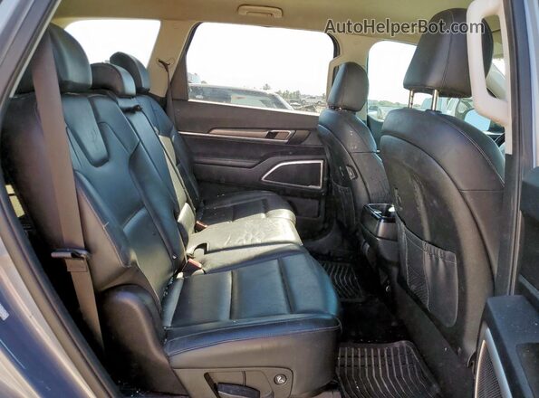 5XYP2DHC4MG126067 2021 KIA TELLURIDE Gray უკანა სალონის ხედი