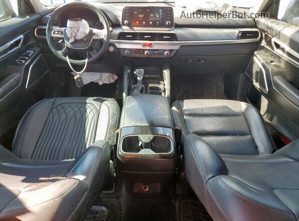 5XYP2DHC4MG126067 2021 KIA TELLURIDE Gray წინა პანელის ხედი