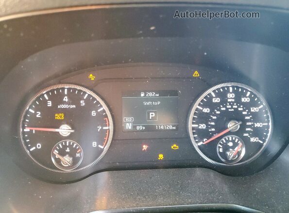 5XYP2DHC4MG126067 2021 KIA TELLURIDE Gray ხელსაწყოთა პანელის ხედი