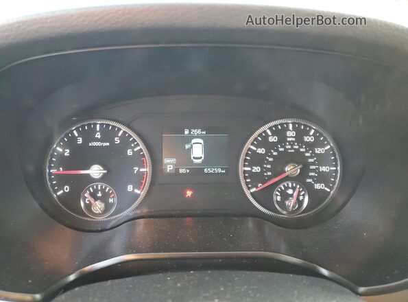 5XYP2DHC7MG153182 2021 KIA TELLURIDE Gray Widok zestawu wskaźników