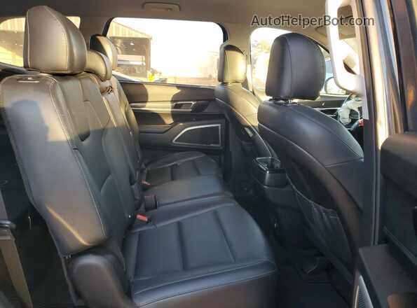 5XYP2DHC7MG153182 2021 KIA TELLURIDE Gray Widok wnętrza z tyłu