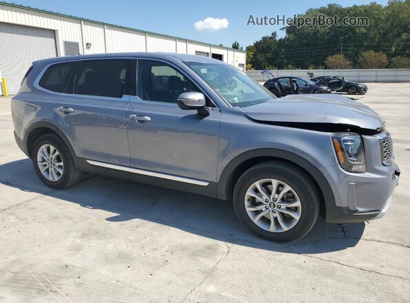 5XYP2DHC8MG105979 2021 KIA TELLURIDE Silver წინა მარჯვენა