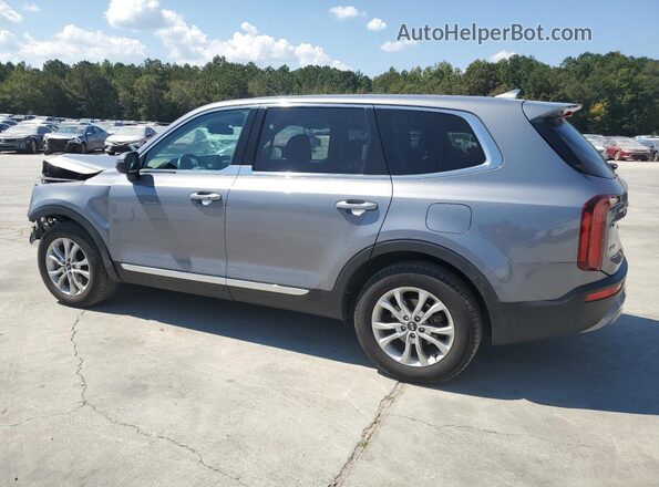 5XYP2DHC8MG105979 2021 KIA TELLURIDE Silver უკანა მარცხენა