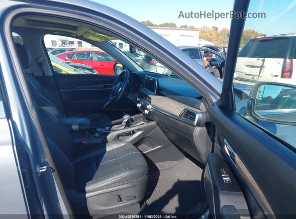 5XYP34HC0NG307536 2022 KIA TELLURIDE Gray Front interior view