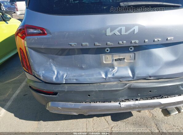 5XYP34HC0NG307536 2022 KIA TELLURIDE Gray Front view