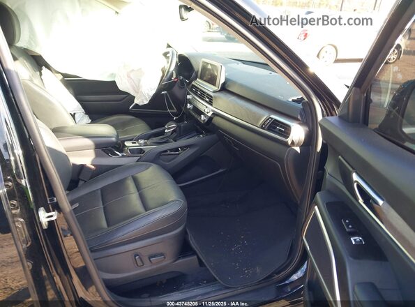 5XYP34HC2LG084073 2020 KIA TELLURIDE Черный Вид салона спереди