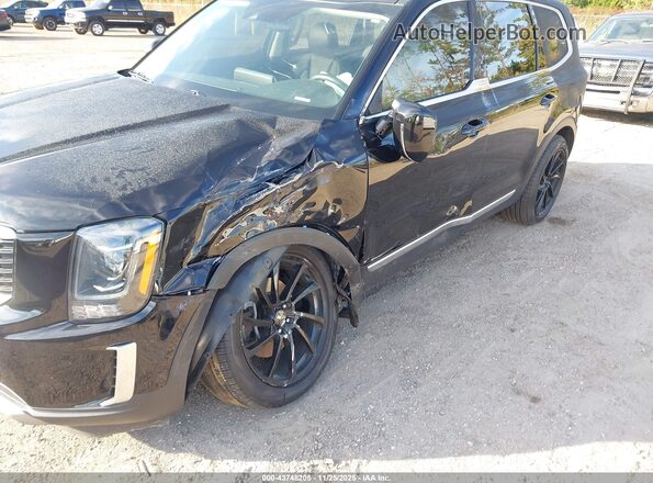 5XYP34HC2LG084073 2020 KIA TELLURIDE Черный Вид спереди