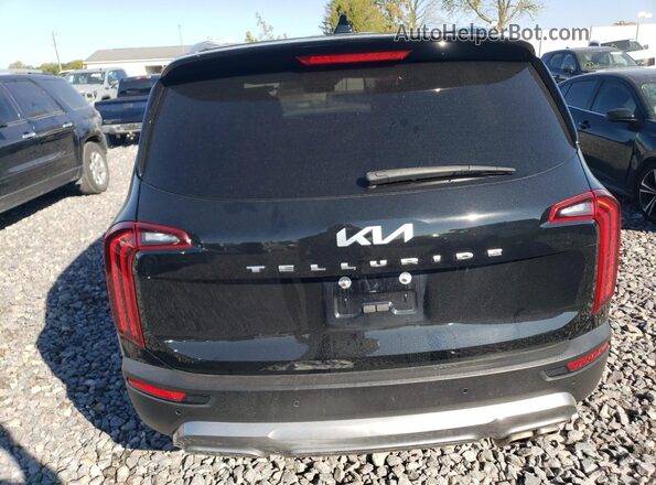 5XYP34HC2NG240017 2022 KIA TELLURIDE Black Widok z tyłu