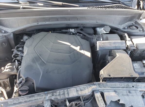 5XYP34HC2NG240017 2022 KIA TELLURIDE Black Widok komory silnika