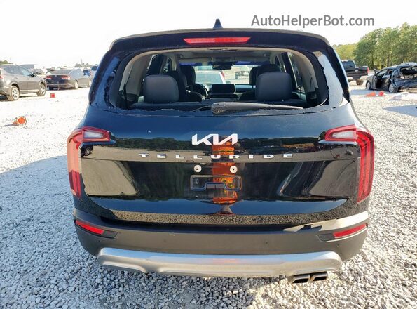 5XYP34HC3NG207334 2022 KIA TELLURIDE Black Вид ззаду