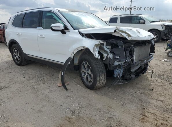 5XYP34HC5LG032789 2020 KIA TELLURIDE White Передня права чверть