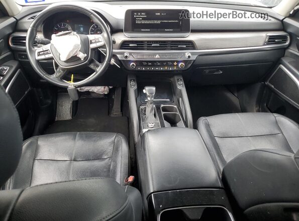 5XYP34HC5LG032789 2020 KIA TELLURIDE White Вид панелі приладів