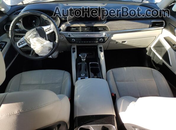5XYP34HC6NG212706 2022 KIA TELLURIDE Gray Вид панелі приладів