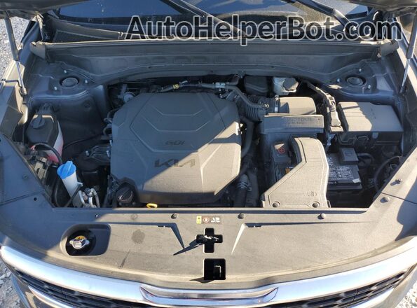 5XYP34HC6NG212706 2022 KIA TELLURIDE Gray Вид підкапотного простору