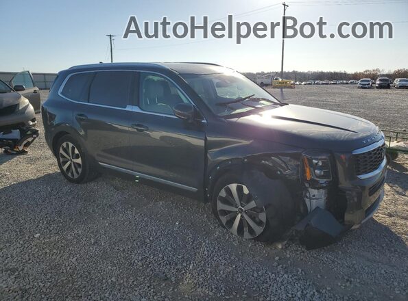 5XYP34HC6NG212706 2022 KIA TELLURIDE Gray Передня права чверть