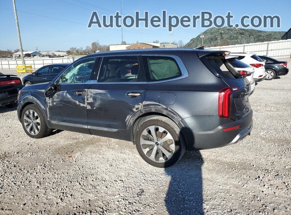 5XYP34HC6NG212706 2022 KIA TELLURIDE Gray Задня ліва чверть