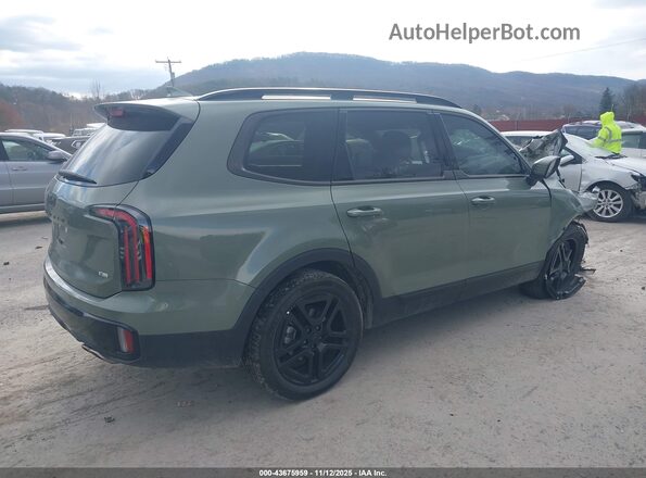 5XYP3DGC1SG580207 2025 KIA TELLURIDE Зеленый Задняя правая четверть