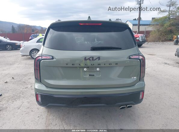 5XYP3DGC1SG580207 2025 KIA TELLURIDE Зеленый 