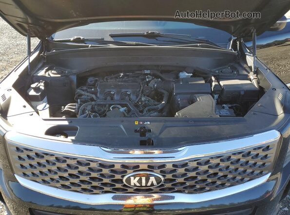 5XYP3DHC0LG013602 2020 KIA TELLURIDE Black ძრავის განყოფილების ხედი